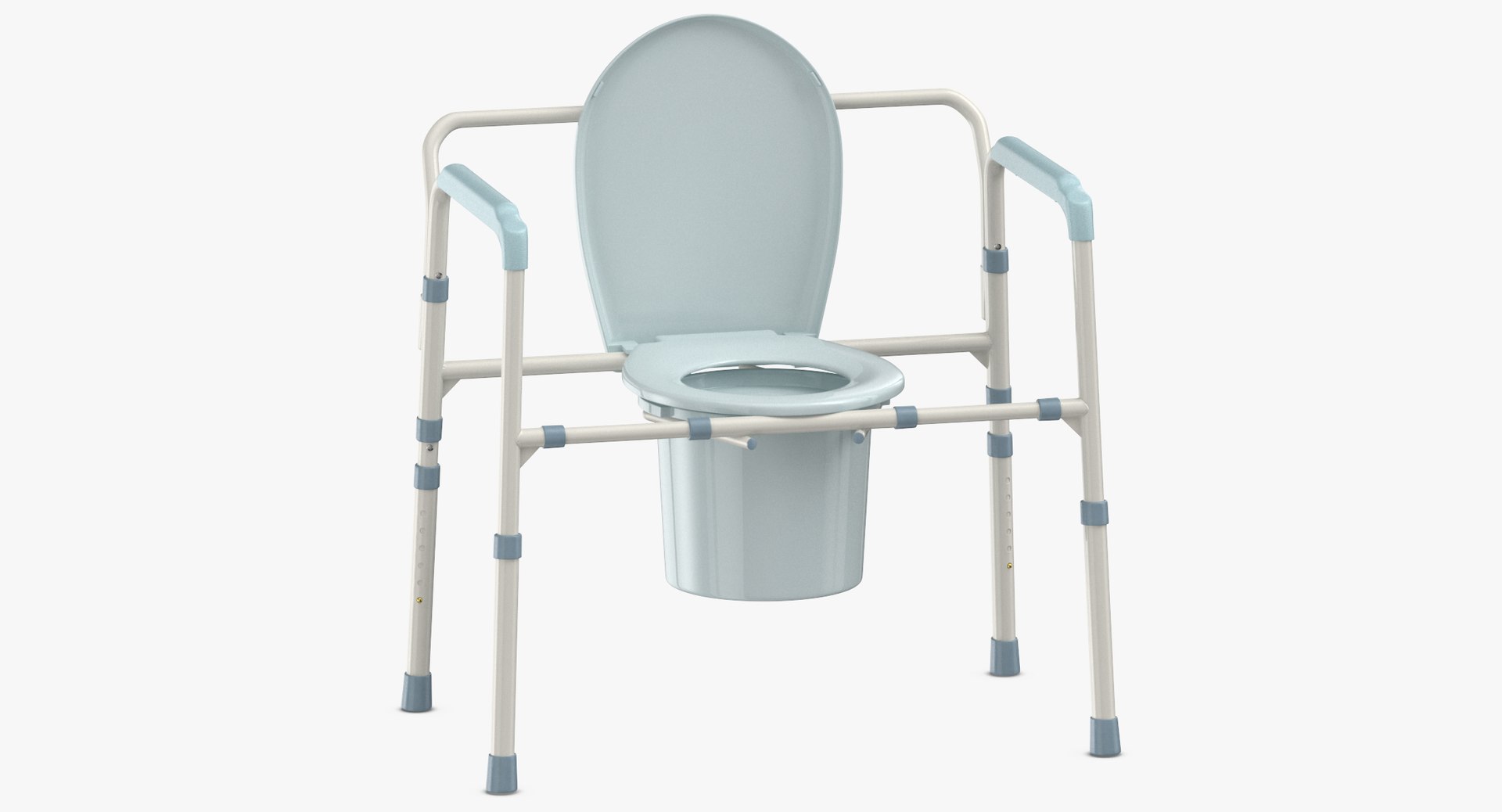 Medical bedpan commode chair 3D TurboSquid 1350221