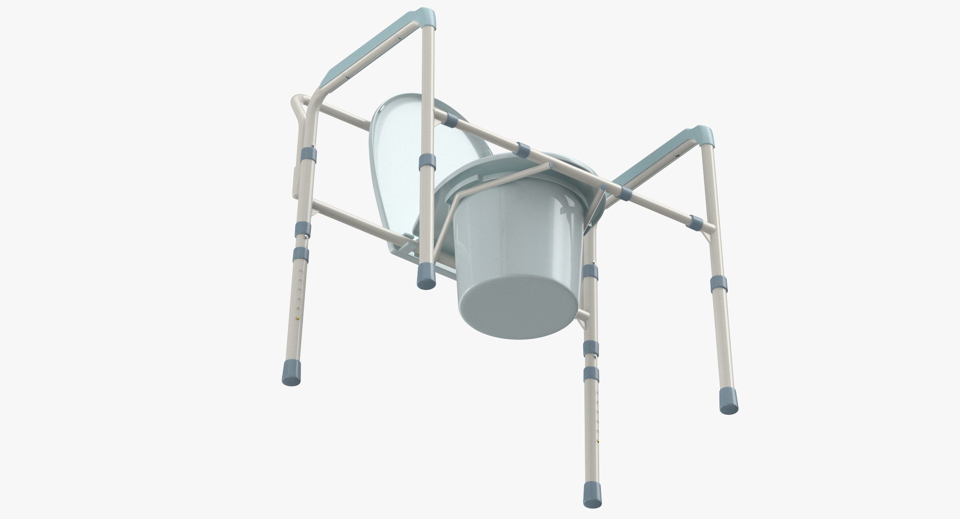 Medical bedpan commode chair 3D TurboSquid 1350221