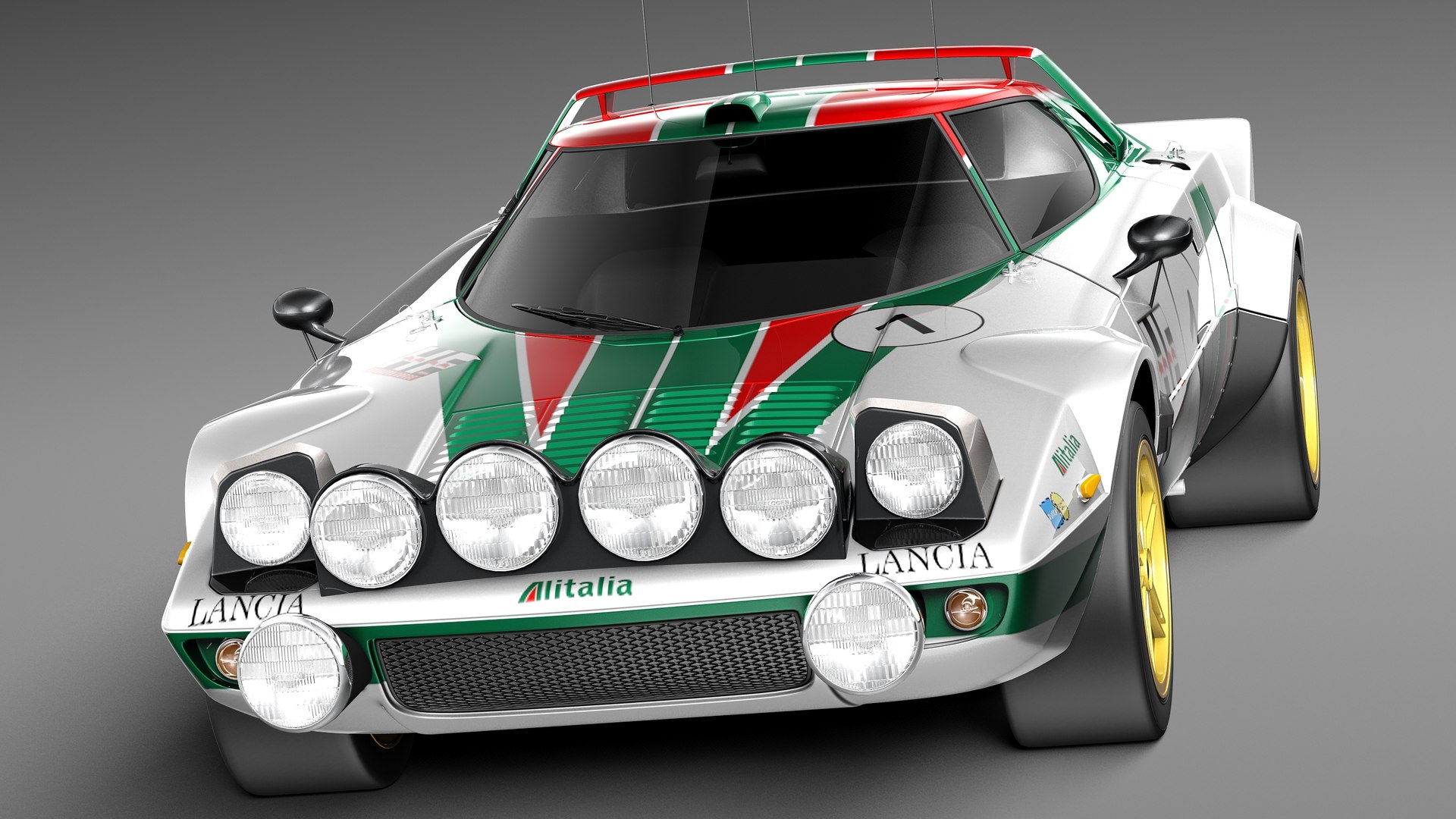Lancia Stratos Hf 1974 C4d