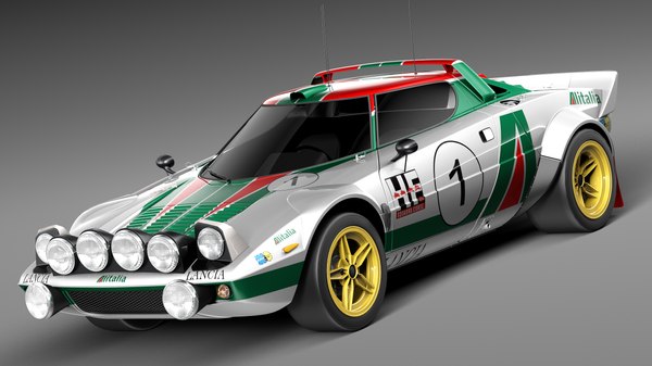 ランチアストラトスHF 19743Dモデル - TurboSquid 625031 ランチアストラトスHF 19743Dモデル - TurboSquid 625031
