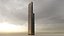 Futuristic sci-fi buildings kit
