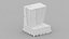 Futuristic sci-fi buildings kit
