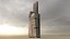 Futuristic sci-fi buildings kit