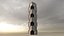 Futuristic sci-fi buildings kit