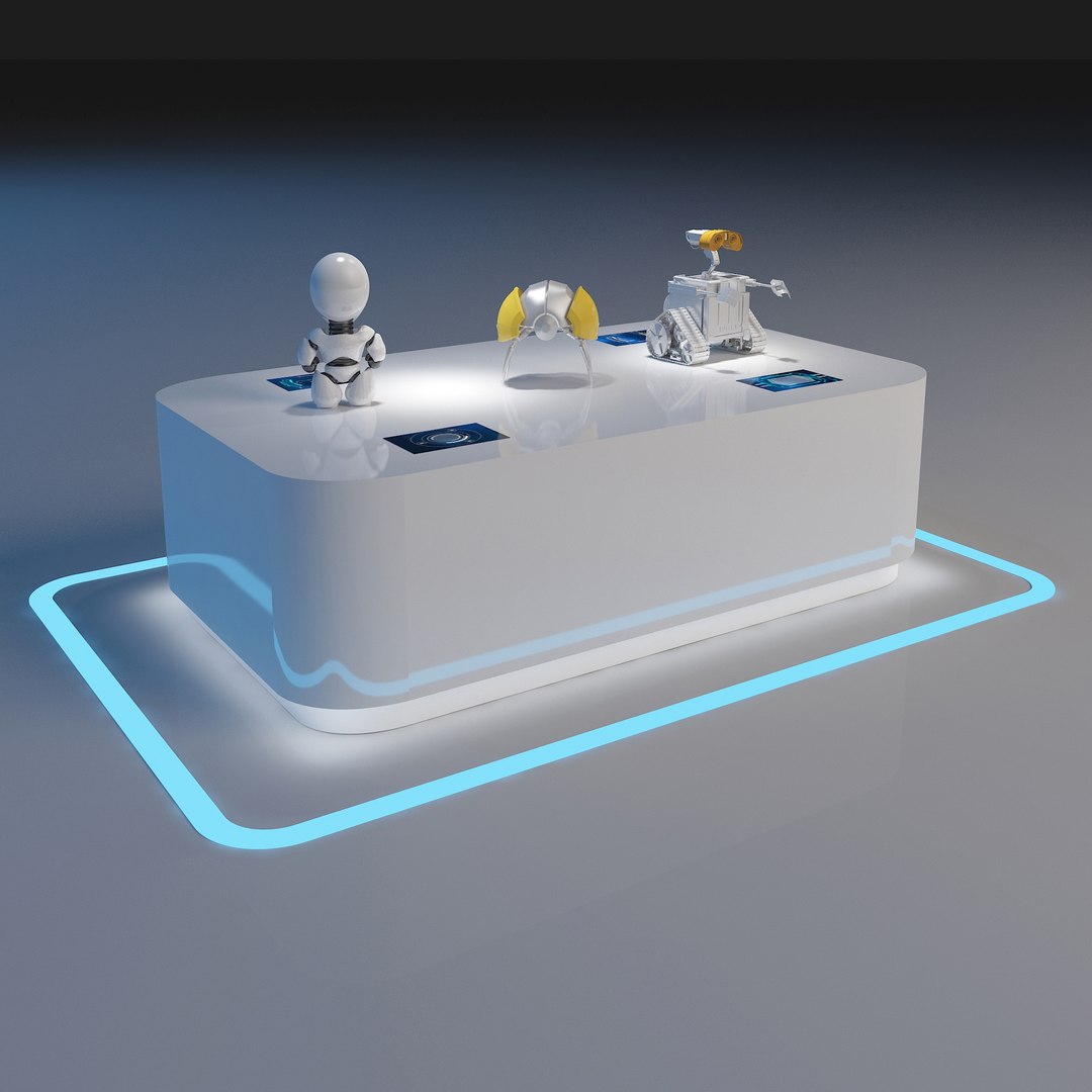 Showcase Display Stand 3D - TurboSquid 2283241