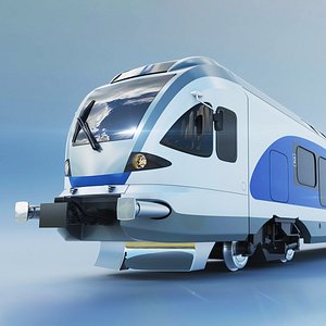 Stadler FLIRT 415 train 3D model