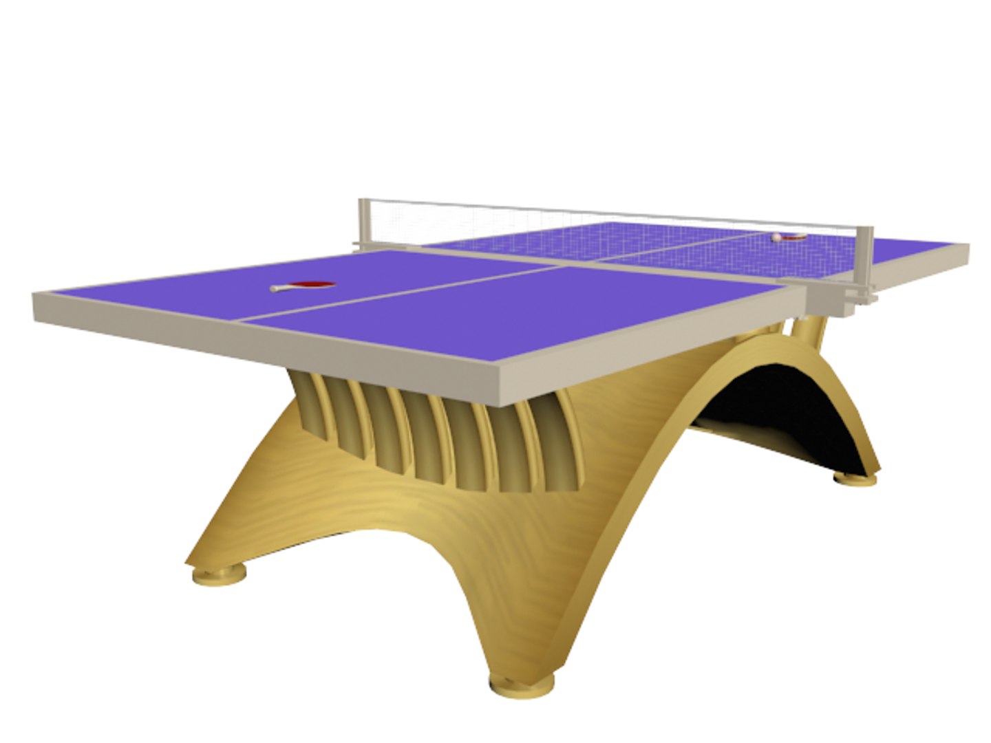3D table tenis - TurboSquid 1502213