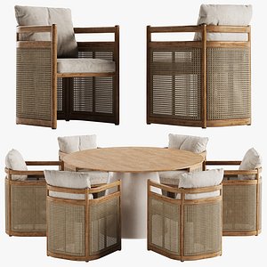 Talenti Edwin chair Dolcevita table set