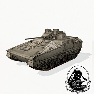 3d warrior fv510 model