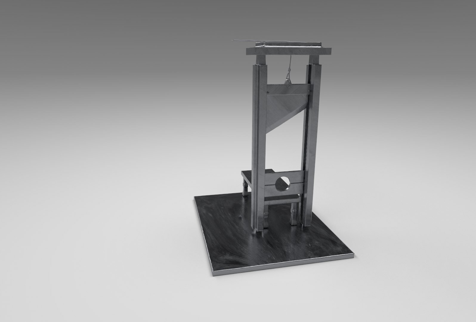 Guillotine Execution 3D - TurboSquid 1560590
