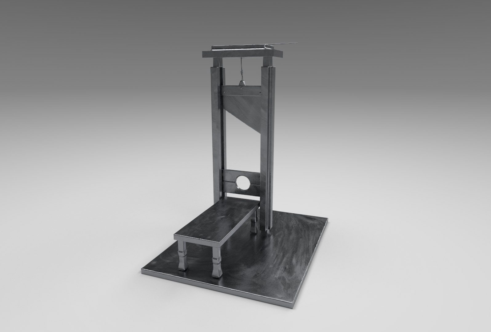 Guillotine Execution 3D - TurboSquid 1560590