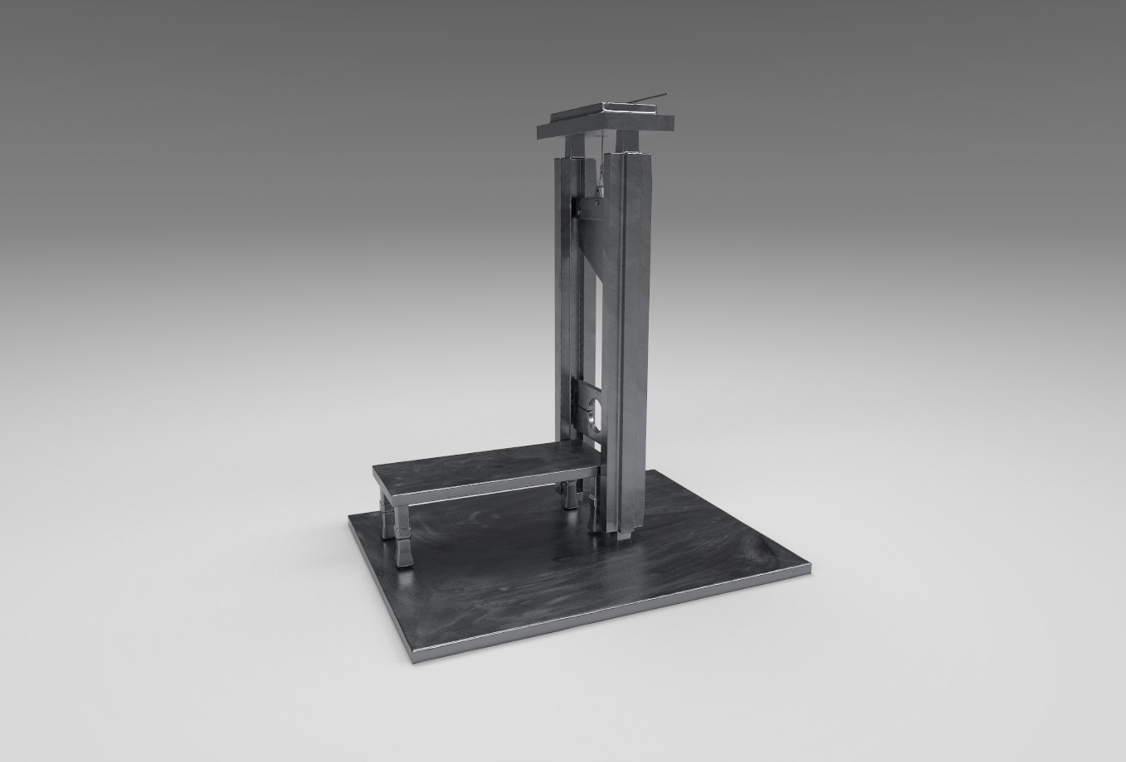 Guillotine Execution 3D - TurboSquid 1560590