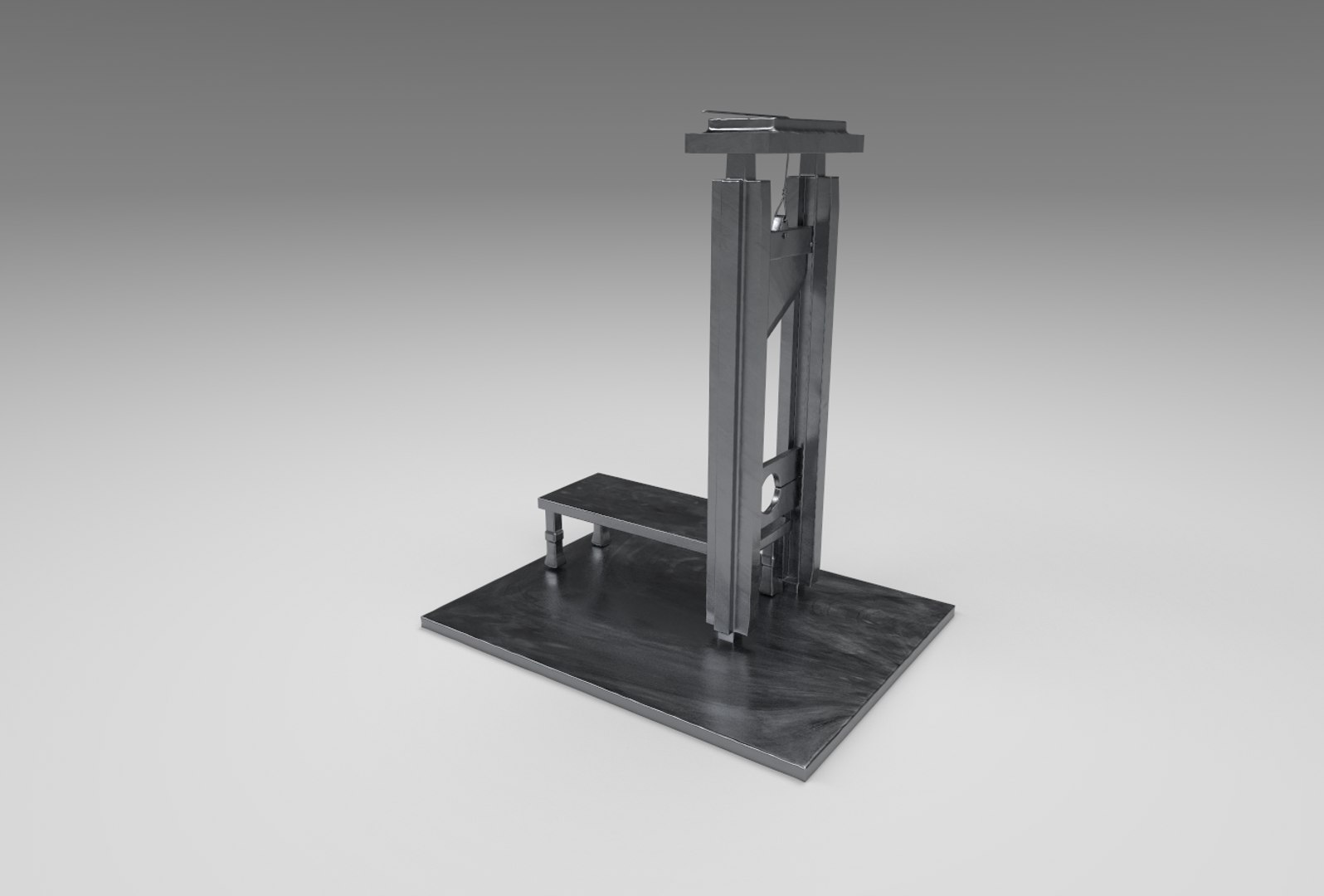 Guillotine Execution 3D - TurboSquid 1560590