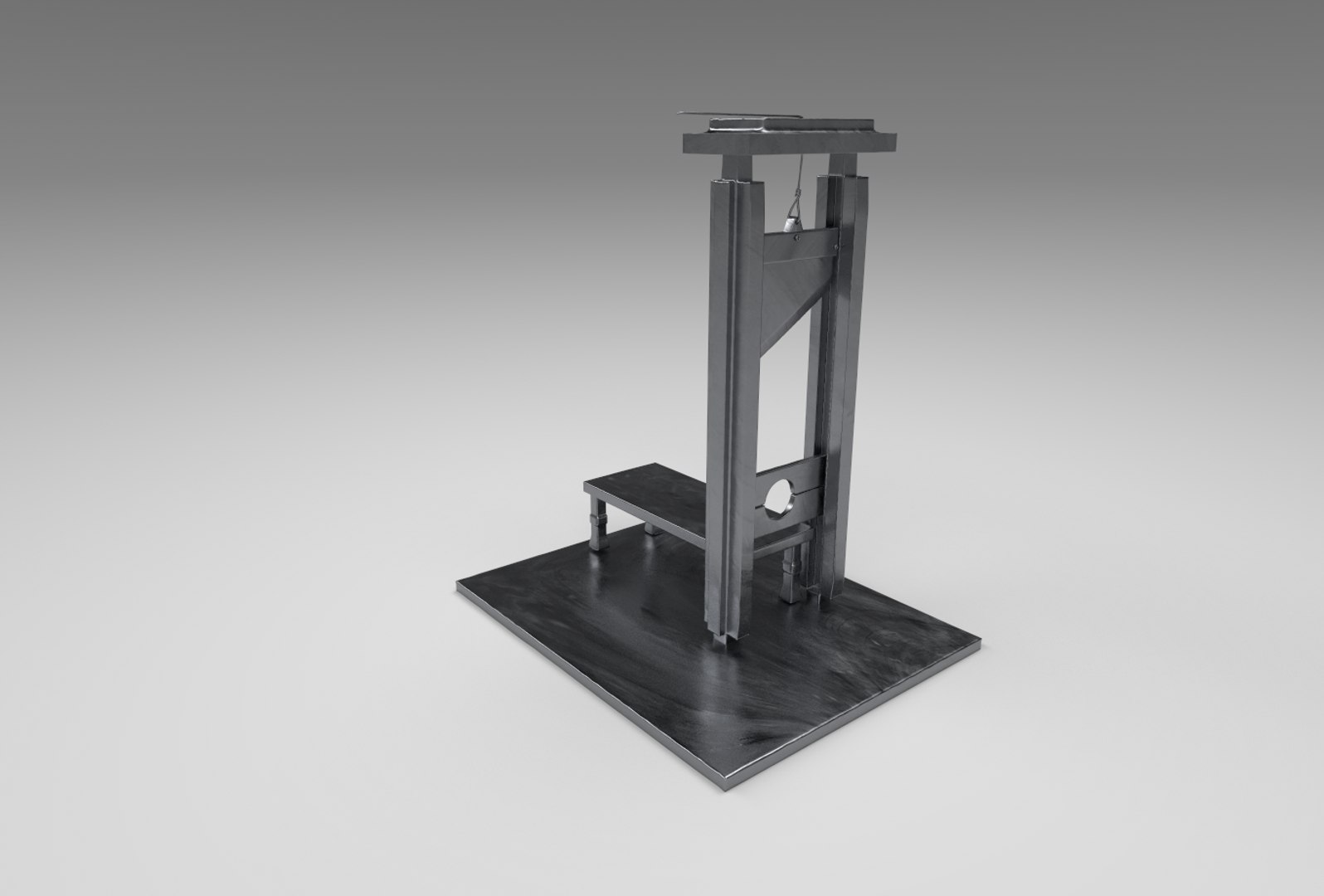 Guillotine Execution 3D - TurboSquid 1560590