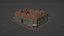 Casa antigua Low-poly Modelo 3D Low-poly