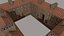 Casa antigua Low-poly Modelo 3D Low-poly
