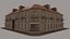 Casa antigua Low-poly Modelo 3D Low-poly