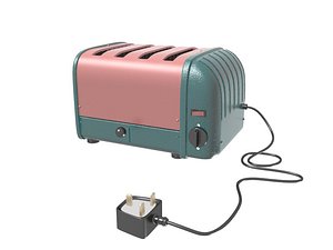 toaster toast 3D model