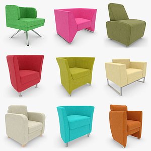3d max realistic sillon boss set