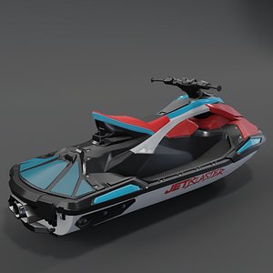 2025 Yamaha  JetBlaster DeLuxe DLX WaveRunner 3D model