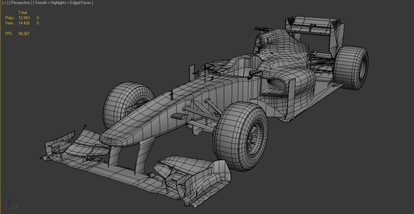 2011 renault r31 3d model