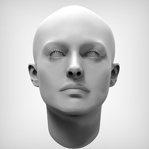 Beauty female head