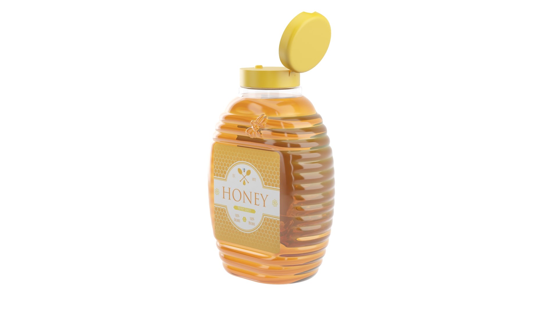 3D Honey Bottle Open model https://p.turbosquid.com/ts-thumb/4e/ZfjlVt/Ok/honey_0020/jpg/1740336979/1920x1080/fit_q87/b7a7e8a0ffa570a3eb055da712c210359a0a3b81/honey_0020.jpg
