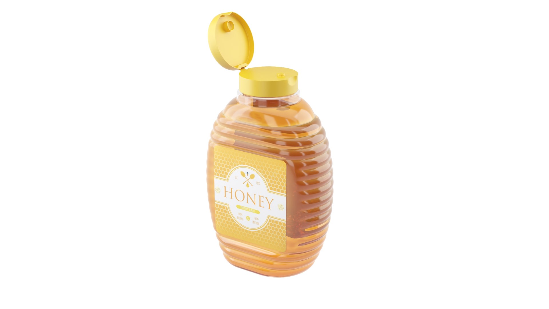 3D Honey Bottle Open model https://p.turbosquid.com/ts-thumb/4e/ZfjlVt/iX/honey_0017/jpg/1740336978/1920x1080/fit_q87/b9e1d089f1888ff1d375858558557e64ac11341a/honey_0017.jpg