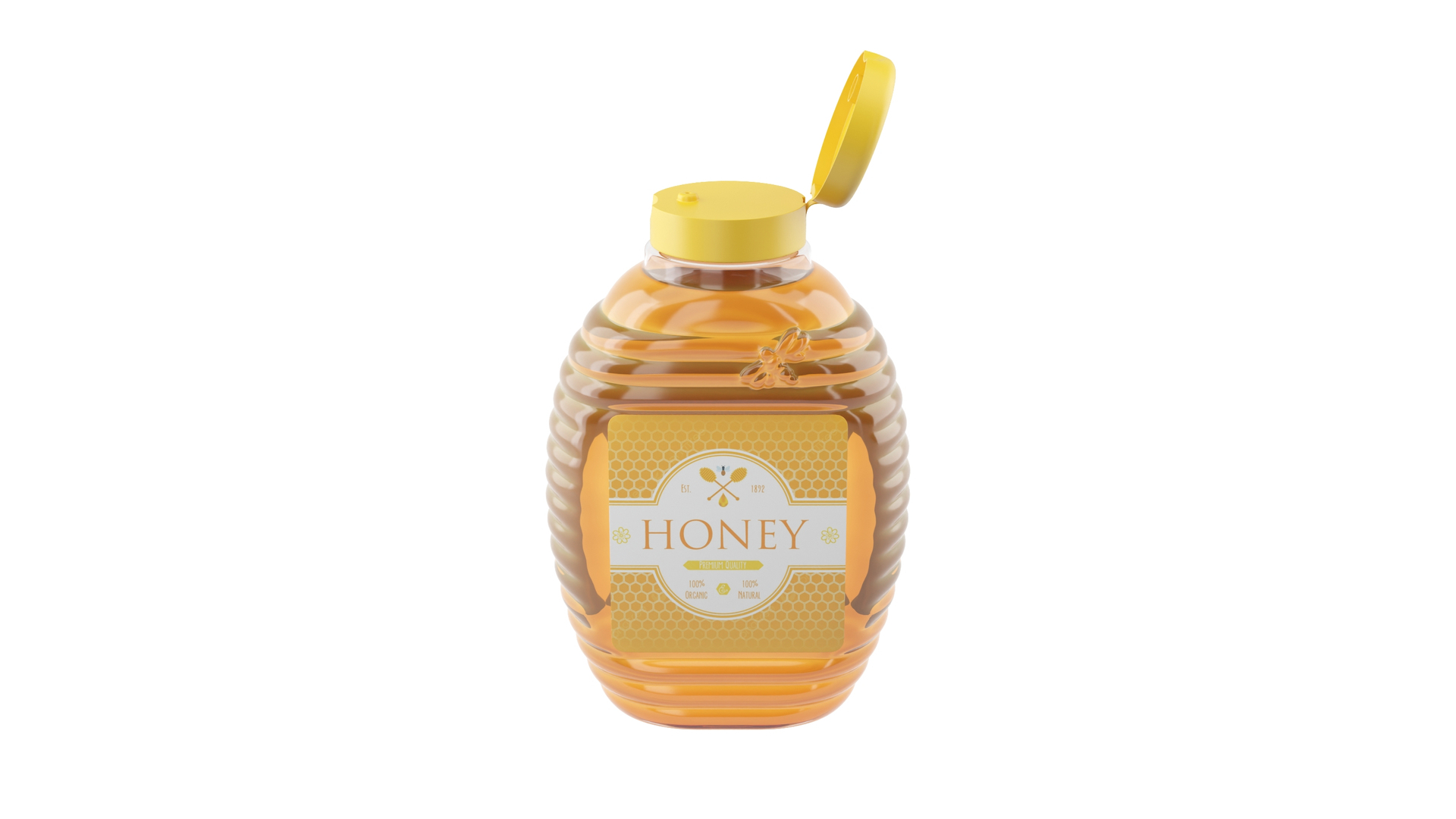 3D Honey Bottle Open model https://p.turbosquid.com/ts-thumb/4e/ZfjlVt/zi/honey/jpg/1740337021/1920x1080/turn_fit_q99/95d61f2d19d9cdad1b3739158063f44c72ebeb0d/honey-1.jpg