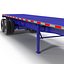 Flatbed Trailer Generic 3D Model