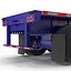 Flatbed Trailer Generic 3D Model