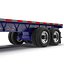 Flatbed Trailer Generic 3D Model