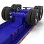 Flatbed Trailer Generic 3D Model