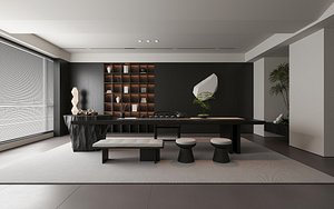Modern office 3D model