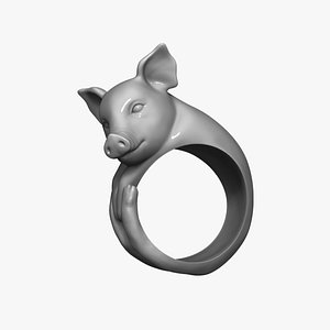 pig ring02 model