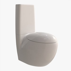 Laufen Ilbagnoalessi Floorstanding WC Rimless 3D