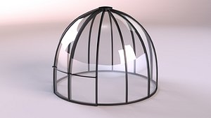 Segmental Dome House 3D model