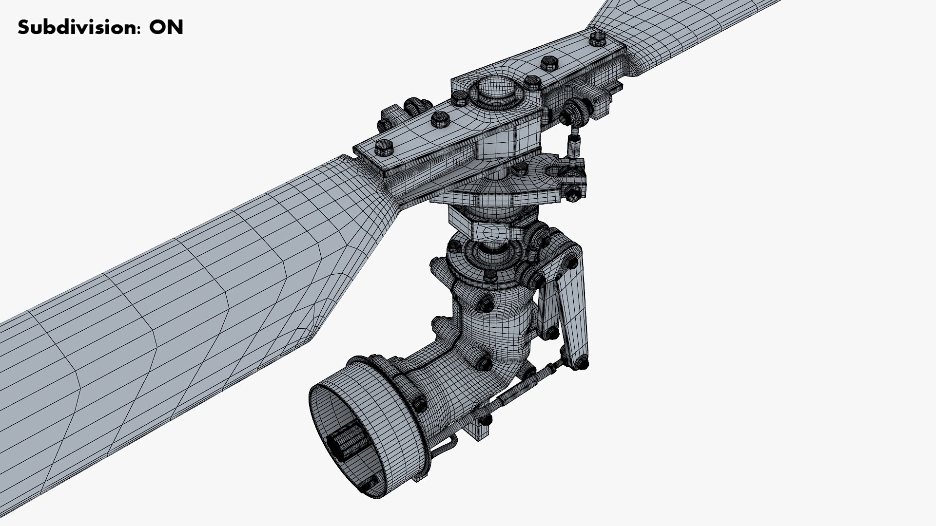 Helicopter Tail Rotor V 1 3D Model - TurboSquid 2024727
