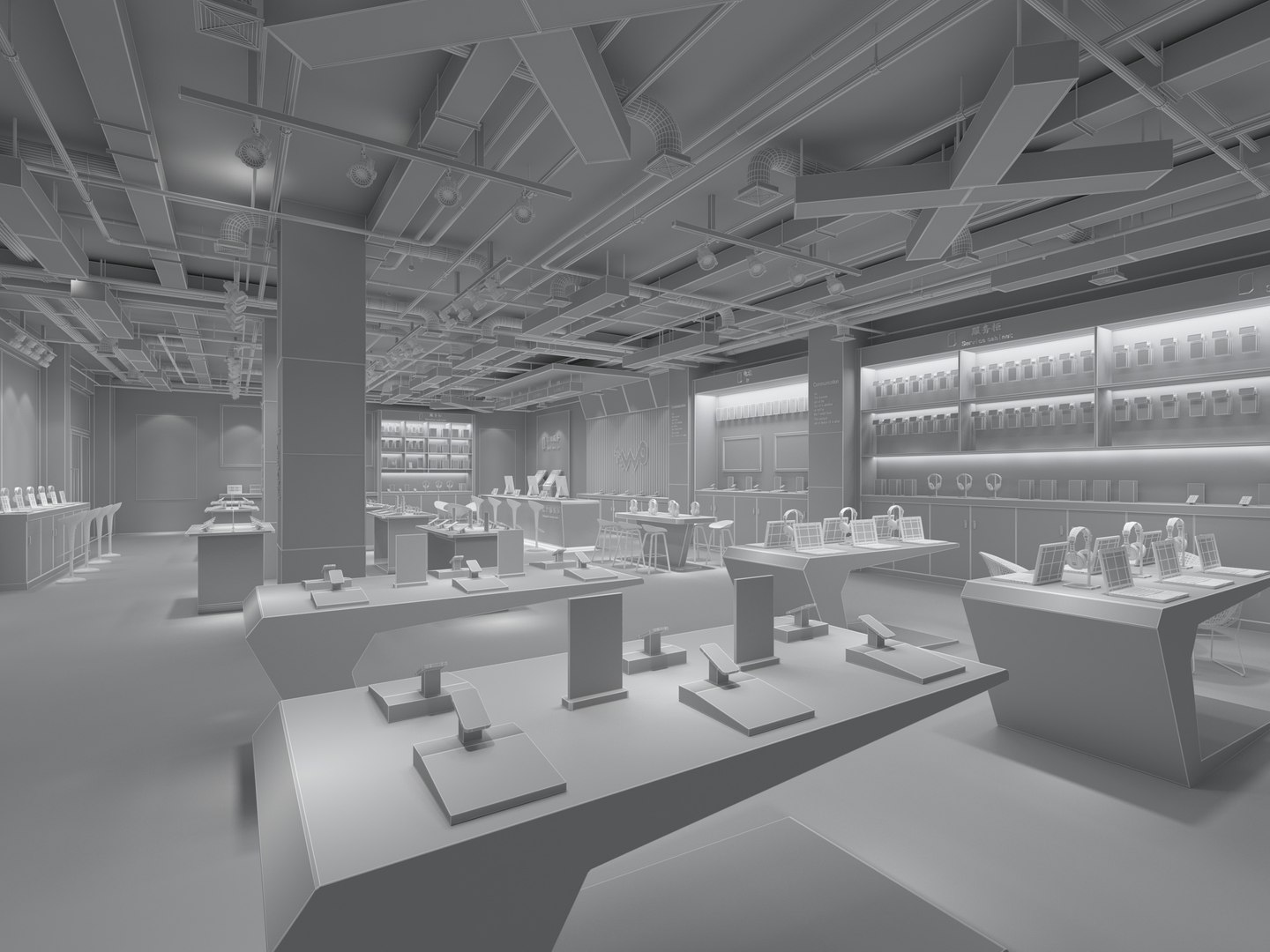 Mobile Phone Store 3 3D Model - TurboSquid 2096362