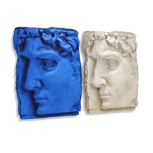 David Michelangelo relief 3D model