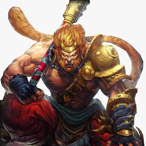 The Monkey King Sun Wukong Model Turbosquid