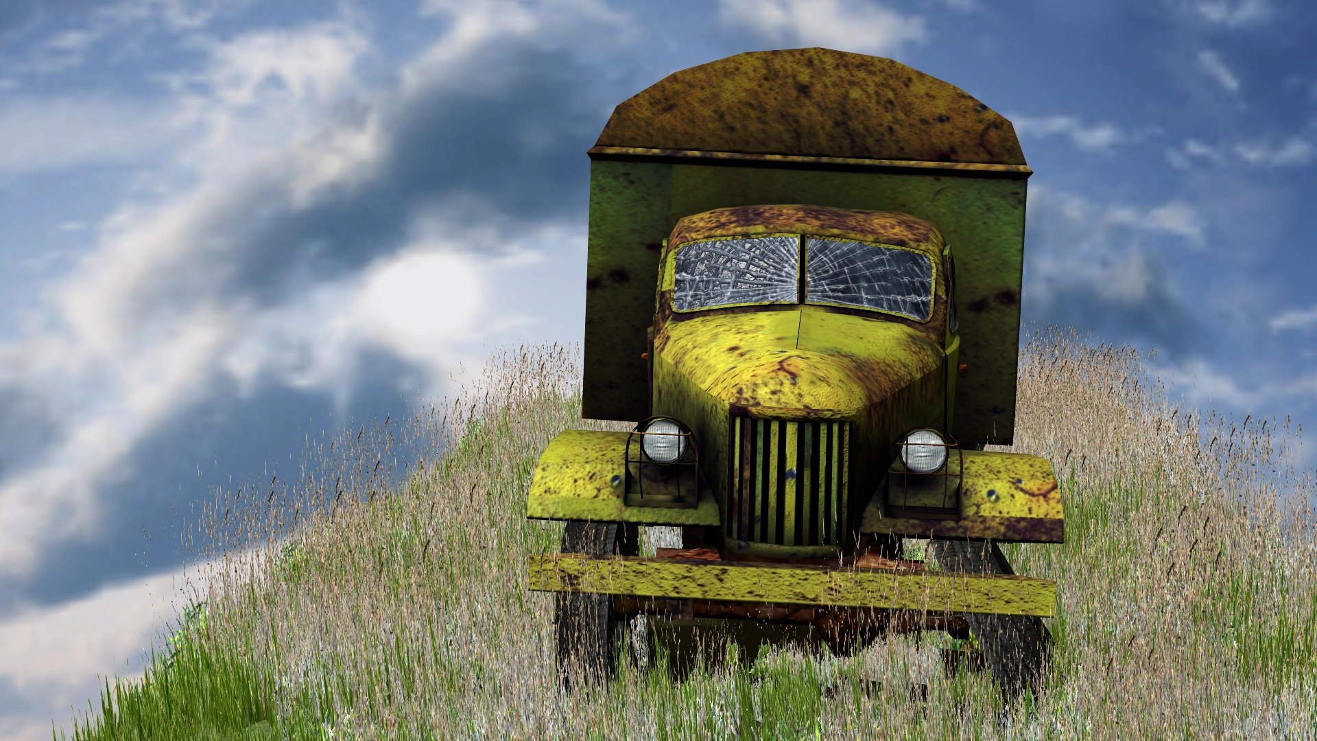 Old Rusty Zil- 3d Model