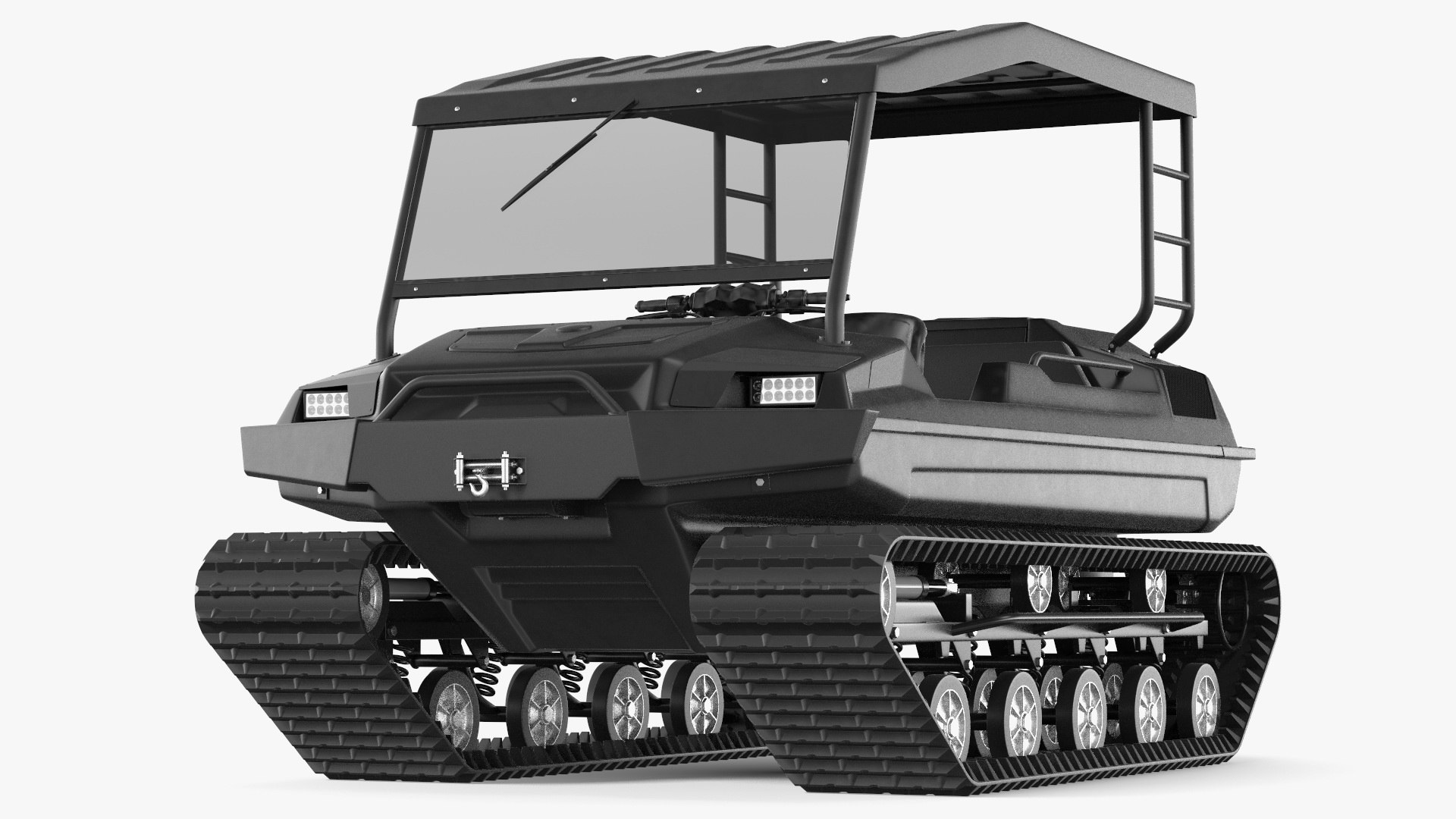 Multi Purpose All Terrain Vehicle 3D model preview