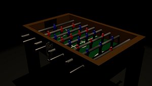 3d foosball