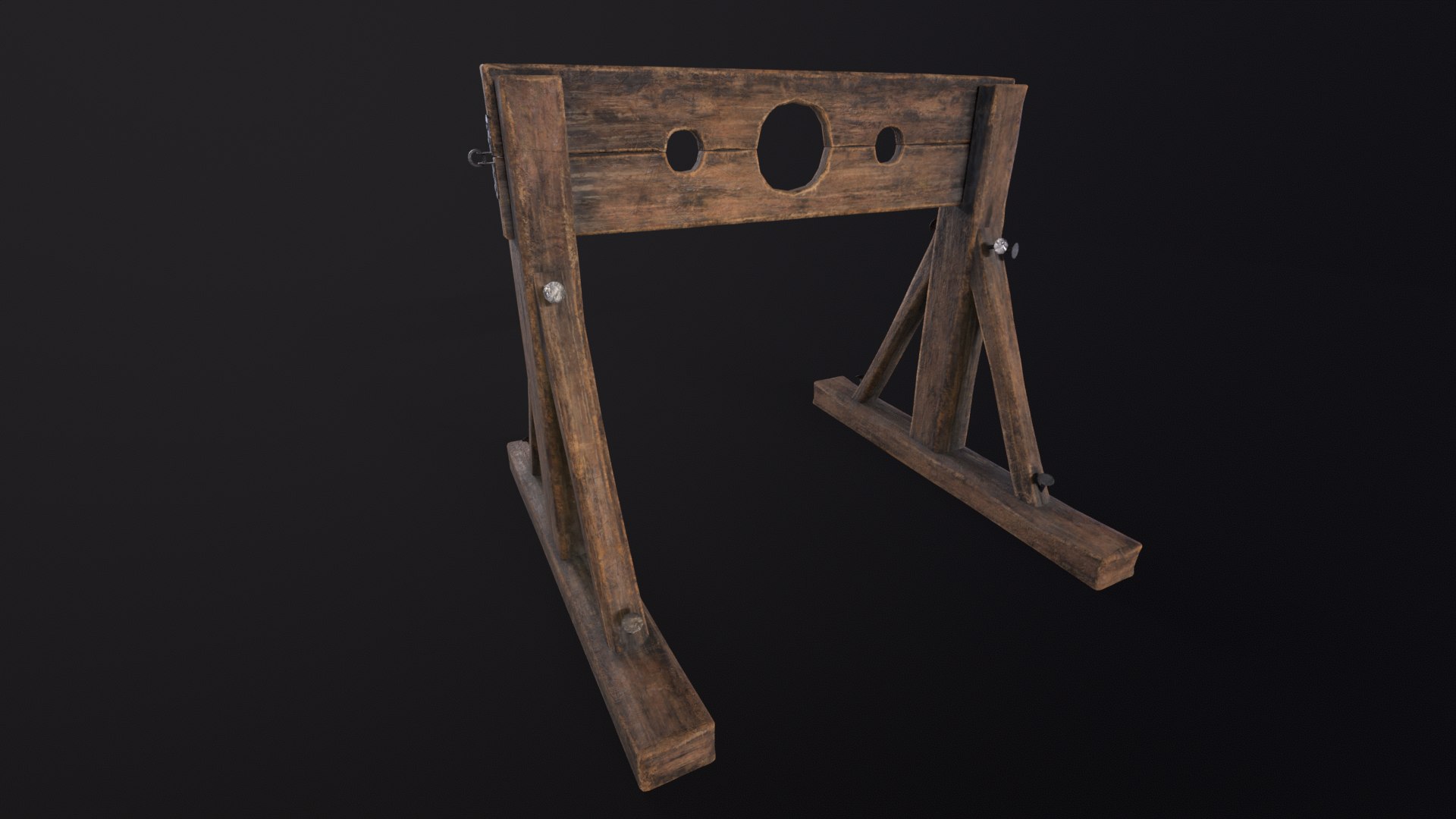 Medieval Worn Stock 3D - TurboSquid 2175714