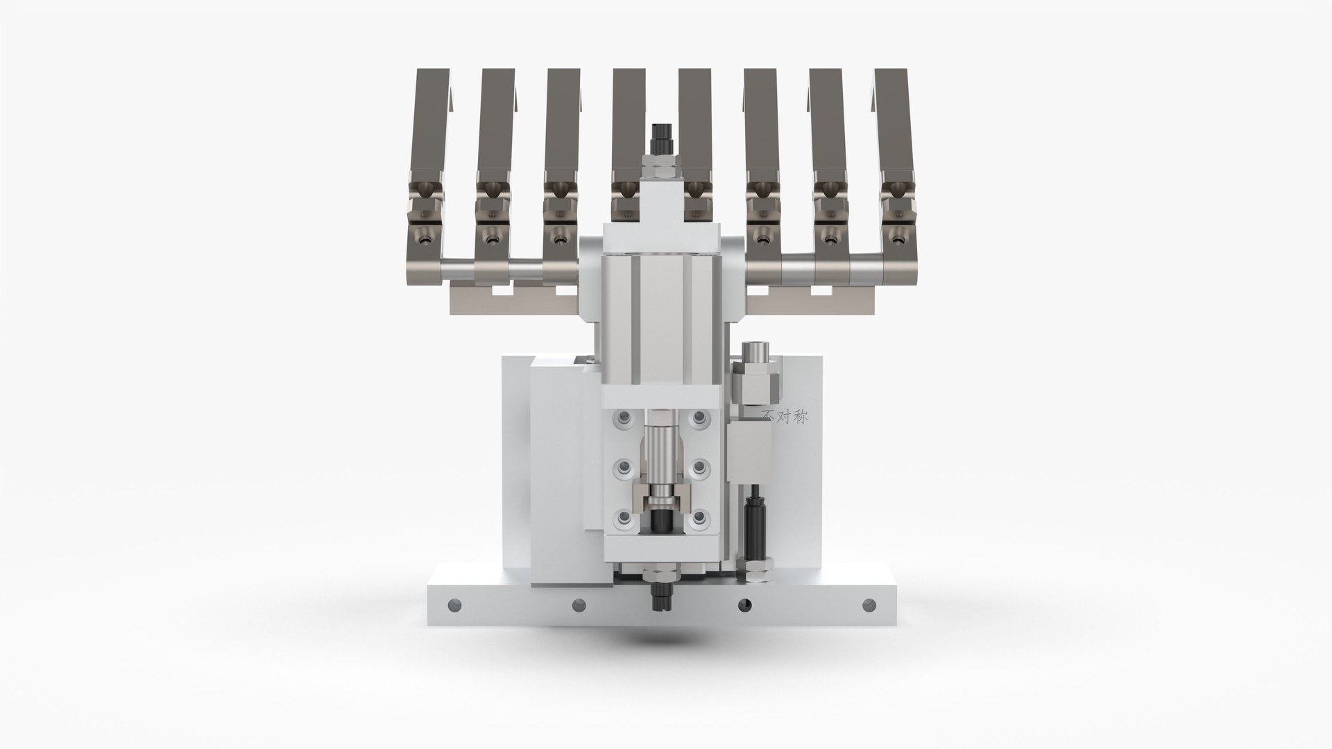 Rack And Pinion Gripper Mechanism Model TurboSquid 2035934