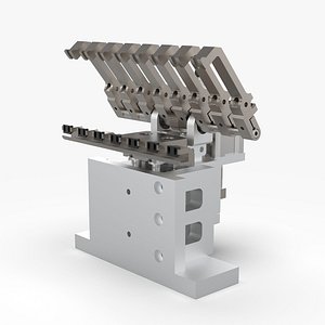 Rack and Pinion Gripper Mechanism model