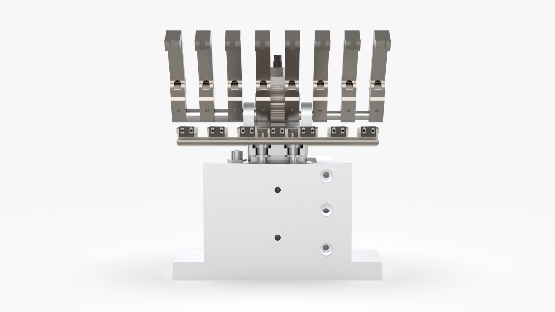 Rack And Pinion Gripper Mechanism Model TurboSquid 2035934