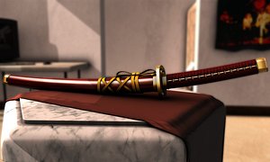 Red and Gold Wakizashi.scn