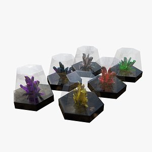 Crystal Model Kit 3D model